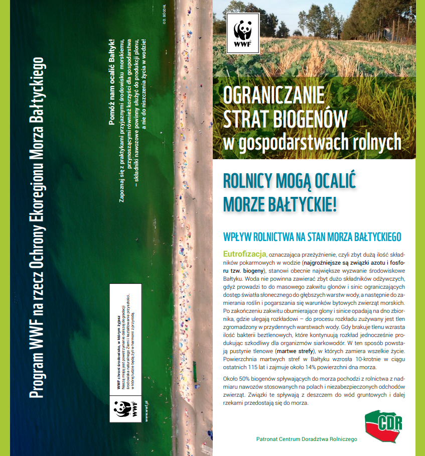 OGRANICZANIE STRAT BIOGENÓW w gospodarstwach rolnych